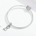 Sterling Silver Pendant Fashion Lady Beaded Bracelet Jewelry Accessories