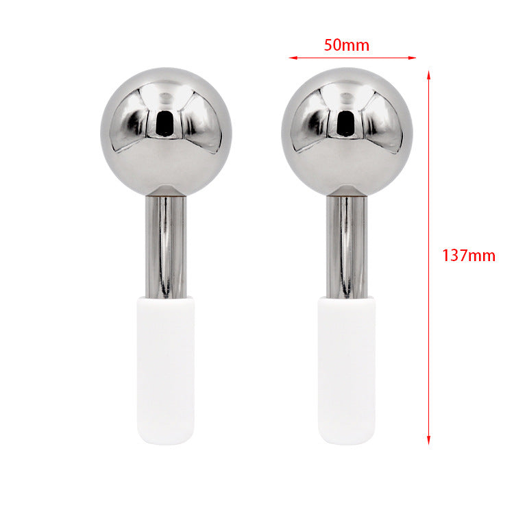 Ice Facial Massage Roller, Stainless Steel Cryo Stick Cooling Massager For Face And Eyes  Beauty Lifting And Cooling Tool For Skincare