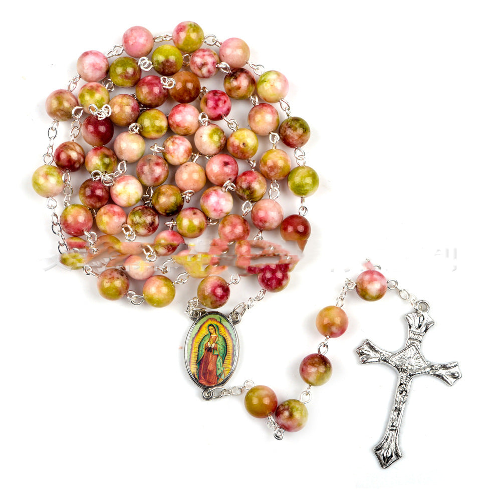 Material Alloy Our Lady Of Guadalupe Jewelry Accessories Gift Necklace